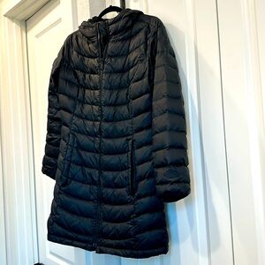 North Face hooded puffer